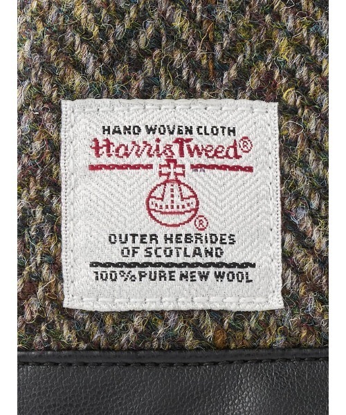 Perfect Suit FActory(パーフェクトスーツファクトリー)の「【HARRIS TWEED/ハリスツイード】ウールグローブ ブラック/ブラウン/ネイビー(手袋・メンズ・ブラック/ダークブラウン/グリーン・FREE)」の12枚目の写真