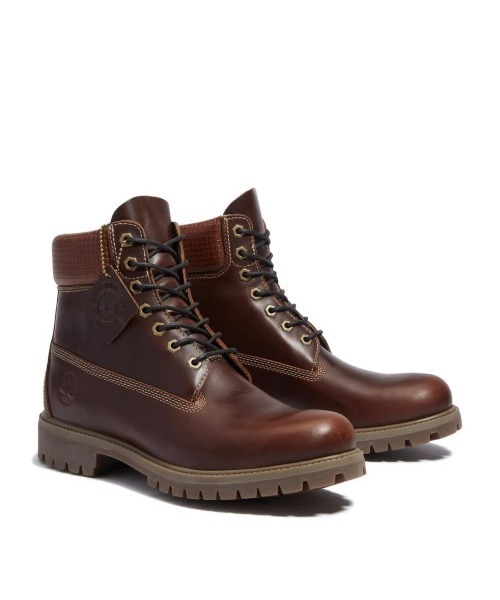 Timberland(ティンバーランド)の「Timberland Premium 6-Inch Waterproof Boots(ティンバーランド プレミアム 6インチ ウォータープルーフ ブーツ)(ブーツ・メンズ・ブラック系/ブラウン系・27.5cm/27cm/26.5cm/26cm/25.5cm/25cm/28.5cm/28cm/29cm)」の1枚目の写真