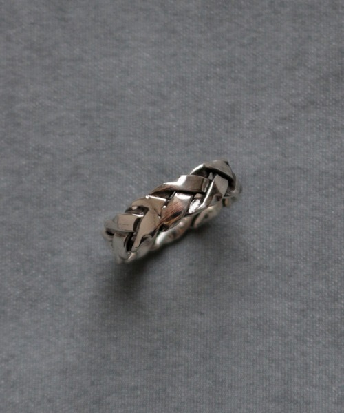 whoseA（フーシー）の「【silver925】KnitRing2 / ニットリング2（リング・レディース・シルバー・10号/12号/16号/18号）」の4枚目の写真