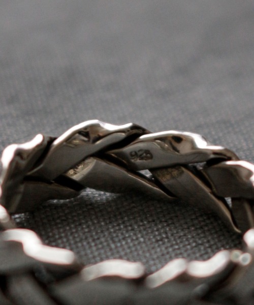 whoseA（フーシー）の「【silver925】KnitRing2 / ニットリング2（リング・レディース・シルバー・10号/12号/16号/18号）」の6枚目の写真