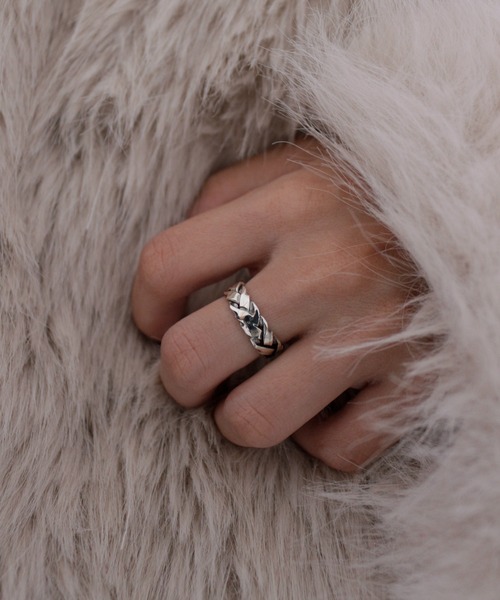 whoseA（フーシー）の「【silver925】KnitRing2 / ニットリング2（リング・レディース・シルバー・10号/12号/16号/18号）」の11枚目の写真