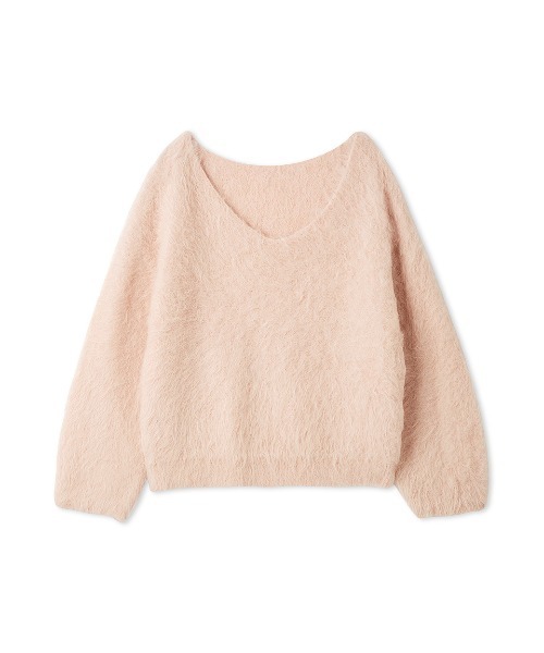 SNIDEL 【HIGH QUALITY】スリアルパカVネックプルオーバー HIGH QUALITY】スリアルパカVネックプルオーバー(ニット)｜トップス