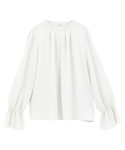 YECCA VECCA（イェッカヴェッカ）の「タックデザインブラウス（シャツ/ブラウス・レディース・ラベンダー/ネイビー/ミント/ライトグレー・FREE）」の17枚目の写真