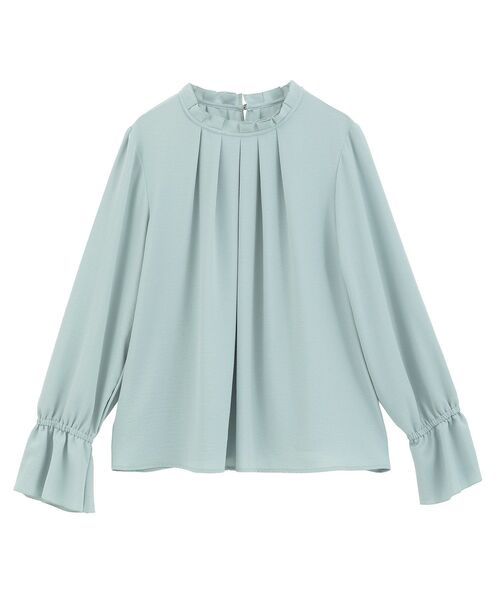 YECCA VECCA（イェッカヴェッカ）の「タックデザインブラウス（シャツ/ブラウス・レディース・ラベンダー/ネイビー/ミント/ライトグレー・FREE）」の18枚目の写真