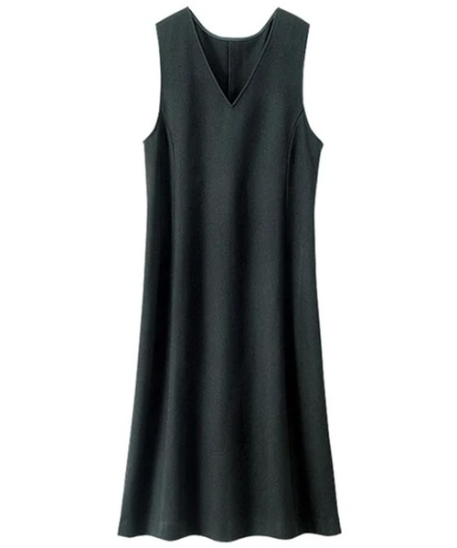 BELLUNA PLUS(ベルーナ)の「体型カバージャンパースカート(スカート・レディース・モカ/チャコール/ブラック・LARGE/X-LARGE/MEDIUM)」の4枚目の写真