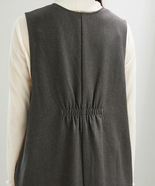 BELLUNA PLUS(ベルーナ)の「体型カバージャンパースカート(スカート・レディース・モカ/チャコール/ブラック・LARGE/X-LARGE/MEDIUM)」の11枚目の写真