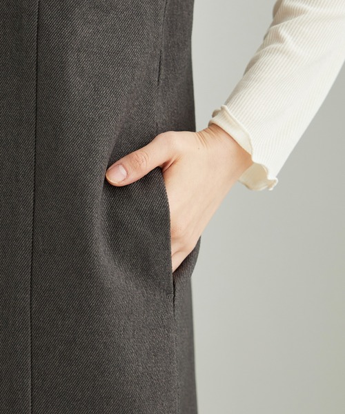 BELLUNA PLUS(ベルーナ)の「体型カバージャンパースカート(スカート・レディース・モカ/チャコール/ブラック・LARGE/X-LARGE/MEDIUM)」の14枚目の写真