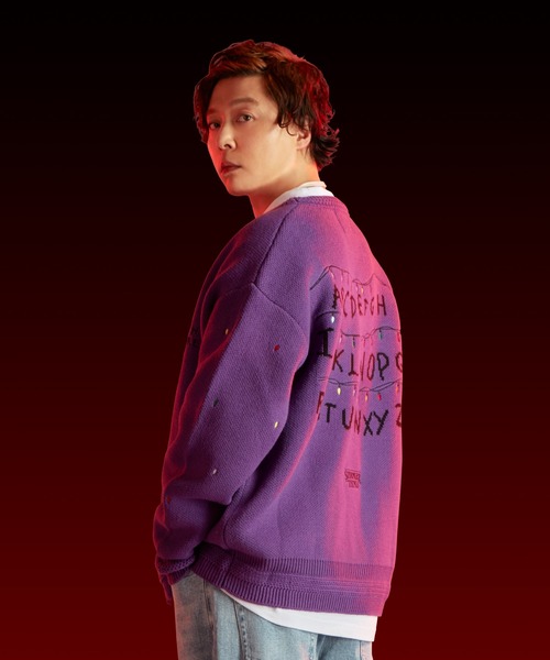 トップス endrecheri / BYERS HOUSE KNIT ENDRECHERI.（エンドリケリー）の「BYERS HOUSE KNIT（カーディガン