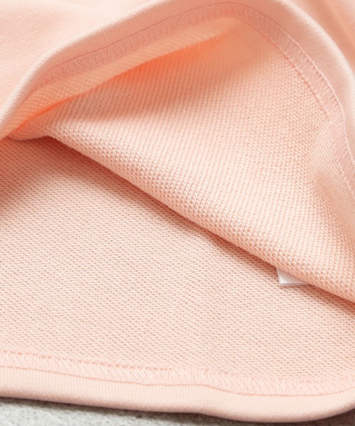 la poche biscuit（ラポシェビスキュイ）の「うさぎアップリケトレーナー（裏毛）（スウェット・キッズ・オフホワイト/ピンク・110/100/90/80/130/120）」の6枚目の写真