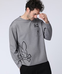 アウトラインBUNNYロゴ ロングスリーブTシャツ