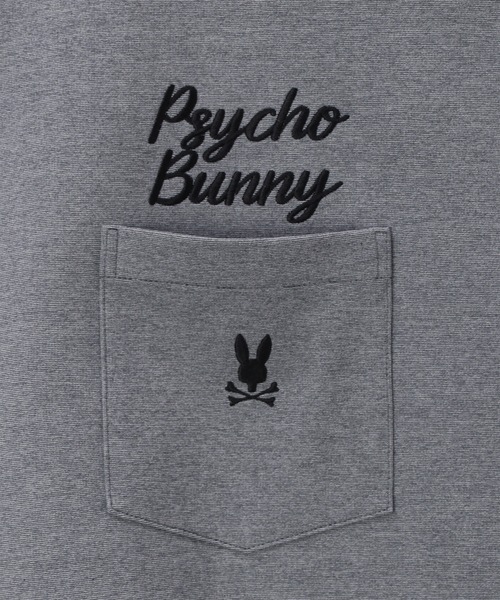 Psycho Bunny(サイコバニー)の「アウトラインBUNNYロゴ ロングスリーブTシャツ(Tシャツ/カットソー・メンズ・ブラック/ホワイト/ライトグレー・X-LARGE/LARGE/MEDIUM/SMALL)」の9枚目の写真