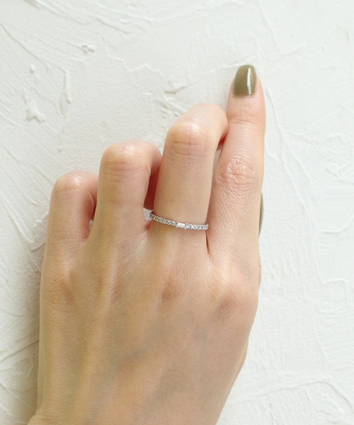 JUPITER(ジュピター)の「【Pt900】バケットカットダイヤモンドプラチナリング/0.24ct(リング・レディース・プラチナム・#11)」の6枚目の写真
