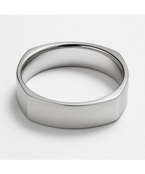 MARK-4（マーク4）の「QUARDANGLE(SILVER)（リング・メンズ・その他・12号/10号/23号/26号/15号/17号/20号）」の2枚目の写真