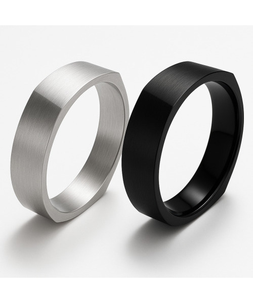 MARK-4（マーク4）の「QUARDANGLE(SILVER)（リング・メンズ・その他・12号/10号/23号/26号/15号/17号/20号）」の3枚目の写真