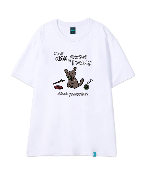 ASTRAL PROJECTION（アストラルプロジェクション）の「[ドゥドルパピー]コットンルーズフィット半袖Tシャツ_ホワイト（Tシャツ/カットソー・メンズ・その他・XX-LARGE/LARGE/MEDIUM/X-LARGE）」の2枚目の写真