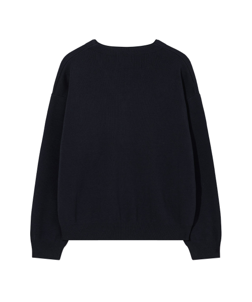 COVERNAT(カバーナット)の「ベーシックYカーディガンダークネイビー(カーディガン/ボレロ・レディース・その他・MEDIUM/LARGE/X-LARGE/SMALL)」の3枚目の写真