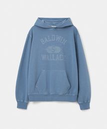 UNIFORM BRIDGE（ユニフォームブリッジ）の「baldwin wallace dyeing hoodie pigment blue（スウェット）」