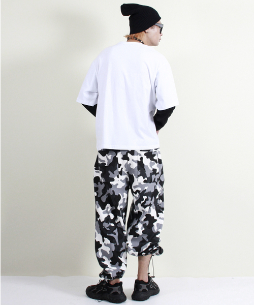 DEMARC（ドゥマーク）の「カモワイドツーピンタックスウェットパンツブラック（スウェットパンツ・メンズ・その他・MEDIUM/LARGE）」の10枚目の写真