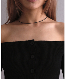 ANOTHERLAYER（アナザーレイヤー）の「Classic Black Necklace (silver925)（ネックレス）」