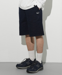 CAMEL WORK（キャメルワーク）の「ロゴデニムハーフパンツ（ネイビー）（その他パンツ）」