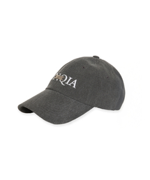 SYNQIA（シンキア）の「メタルプレートベースボールキャップグレー（キャップ）」