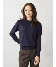 【Smart Pick!/レディス】しっとり肌触り モックネックニット カシミヤタッチシリーズ