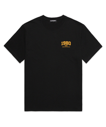 MINI 1980 オーバーサイズ 半袖Tシャツ (VS0050) ブラック/イエロー