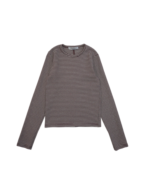 320SHOWROOM（320ショールーム）の「Noah Stitch Stripe Tee Red（Tシャツ/カットソー・レディース・レッド・FREE）」の3枚目の写真