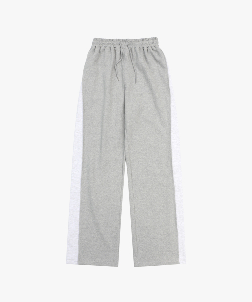 LOSSYROW（ロッシロー）の「Wide-coloured track pants Gray（スウェットパンツ・レディース・グレー・FREE）」の5枚目の写真
