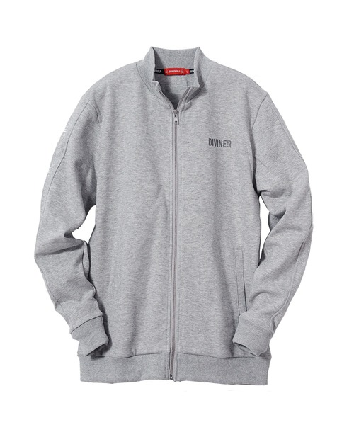 DIVINER GOLF】スムース袖刺繍スタンドジャケットセットアップ メンズ