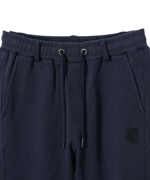 DIVINER GOLF(ディバイナー ゴルフ)の「【DIVINER GOLF】スムース袖刺繍スタンドジャケットセットアップ メンズ ゴルフウェア 上下セット ジョガーパンツ スウェット スエット 春服 冬服(セットアップ・メンズ・ネイビー/杢グレー/ブラック・XXL/XL/L/M)」の19枚目の写真