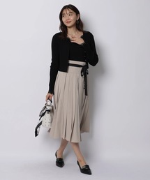 JUSGLITTY | プリーツミディスカート(スカート)