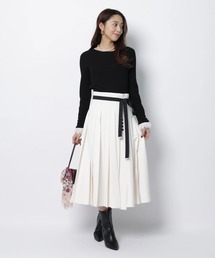 JUSGLITTY ラップデザインタイトスカート JUSGLITTY（ジャスグリッティー）の「ラップデザインタイトスカート