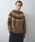markaware�i�}�[�J�E�F�A�j�́u�ymarkaware/marka�zALPACA BRUSHED STRIPED JUMPER�i�j�b�g/�Z�[�^�[�j�v�b�x�[�W��