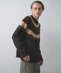 markaware（マーカウェア）の「【markaware/marka】ALPACA BRUSHED STRIPED JUMPER（ニット/セーター）」