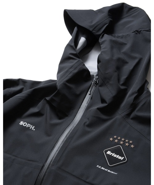 F.C.Real Bristol(エフシーレアルブリストル)の「PERTEX SHIELD AIR REGARDLESS FIELD JACKET(ナイロンジャケット・メンズ・ブラック・SMALL/MEDIUM/LARGE/X-LARGE/XX-LARGE)」の5枚目の写真