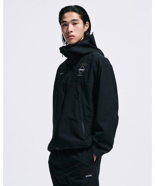F.C.Real Bristol(エフシーレアルブリストル)の「PERTEX SHIELD AIR REGARDLESS FIELD JACKET(ナイロンジャケット・メンズ・ブラック・SMALL/MEDIUM/LARGE/X-LARGE/XX-LARGE)」の2枚目の写真