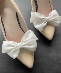 Port（ポート）の「【 Port / ポート 】 シンプルリボン シューズクリップ ( 2個セット ) #（シューズ小物/雑貨）」