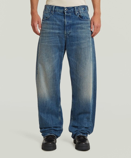 G-STAR(ジースター)の「BEND 3D LOOSE JEANS/ヴィンテージライク立体裁断ワイドテーパードカーブジーンズ(デニムパンツ・メンズ・インディゴブルー・32/30/30/30/29/30/34/30/28/30/31/30/33/30)」の1枚目の写真