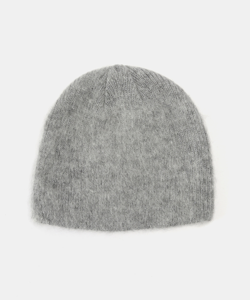 B.C STOCK（ベーセーストック）の「シャギービーニー（ニットキャップ/ビーニー・レディース・チャコールグレー/ブラウン/ホワイト・FREE）」の2枚目の写真