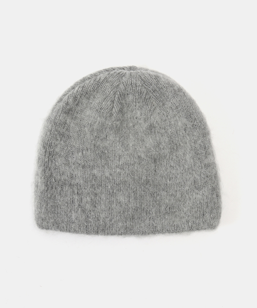 B.C STOCK（ベーセーストック）の「シャギービーニー（ニットキャップ/ビーニー・レディース・チャコールグレー/ブラウン/ホワイト・FREE）」の4枚目の写真