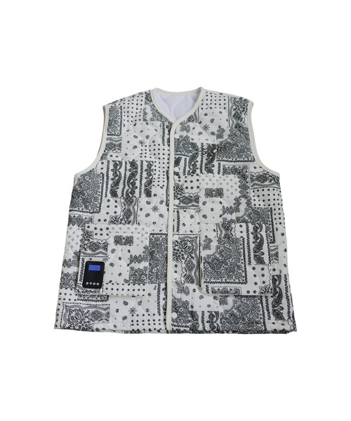 antiqua(アンティカ)の「【STCH】中綿ベスト(ベスト・レディース・ブラック/ホワイト・LXL/ML)」の5枚目の写真