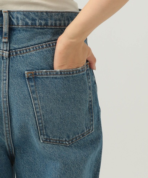 BAYFLOW（ベイフロー）の「ダメージワイドデニム（デニムパンツ・レディース・ライトブルー/インディゴブルー・SMALL/MEDIUM）」の19枚目の写真