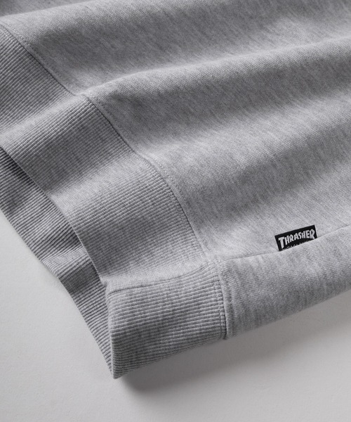 THRASHER(スラッシャー)の「【70】【THRASHER/スラッシャー】マガジンプリント 裏毛 クルーネックスウェット/バックプリント/ワンポイントロゴ(スウェット・メンズ・ブラック/アッシュグレー/ブラウン・M/L/XL)」の7枚目の写真