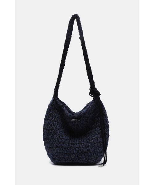 COURONNEの「Haru Shoulder 38 Knit_RIBSX25645NAX（ショルダーバッグ・レディース・ネイビー・FREE）」の3枚目の写真