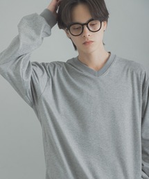 SENSE OF PLACE by URBAN RESEARCH | ライトカットメルトンVネックプルオーバー(Tシャツ/カットソー)