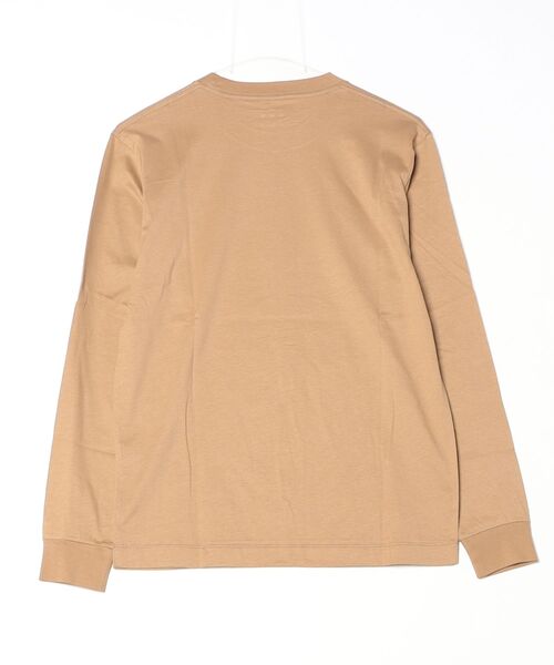 three dots(スリードッツ)の「サンデッドジャージー クルーネック(Tシャツ/カットソー・メンズ・ブラウン系その他・SMALL/MEDIUM/LARGE)」の2枚目の写真