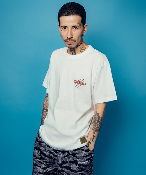 Subciety(サブサエティ)の「Panther tee(Tシャツ/カットソー・メンズ・ホワイト/ブラック・SMALL/MEDIUM/LARGE/X-LARGE/XX-LARGE)」の6枚目の写真