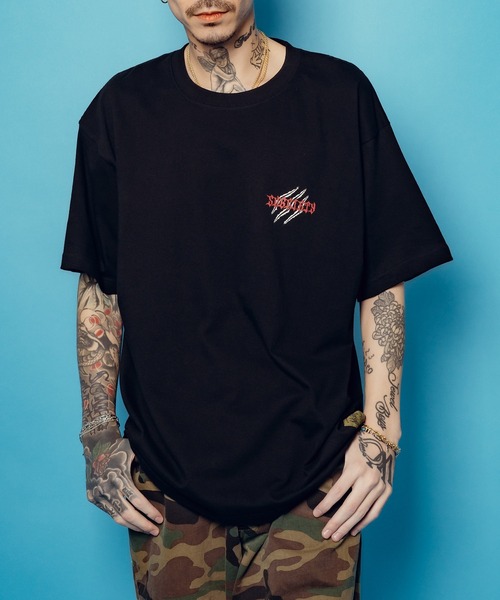Subciety(サブサエティ)の「Panther tee(Tシャツ/カットソー・メンズ・ホワイト/ブラック・SMALL/MEDIUM/LARGE/X-LARGE/XX-LARGE)」の13枚目の写真