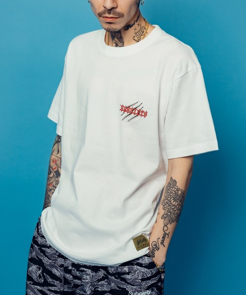 Subciety(サブサエティ)の「Panther tee(Tシャツ/カットソー・メンズ・ホワイト/ブラック・SMALL/MEDIUM/LARGE/X-LARGE/XX-LARGE)」の9枚目の写真